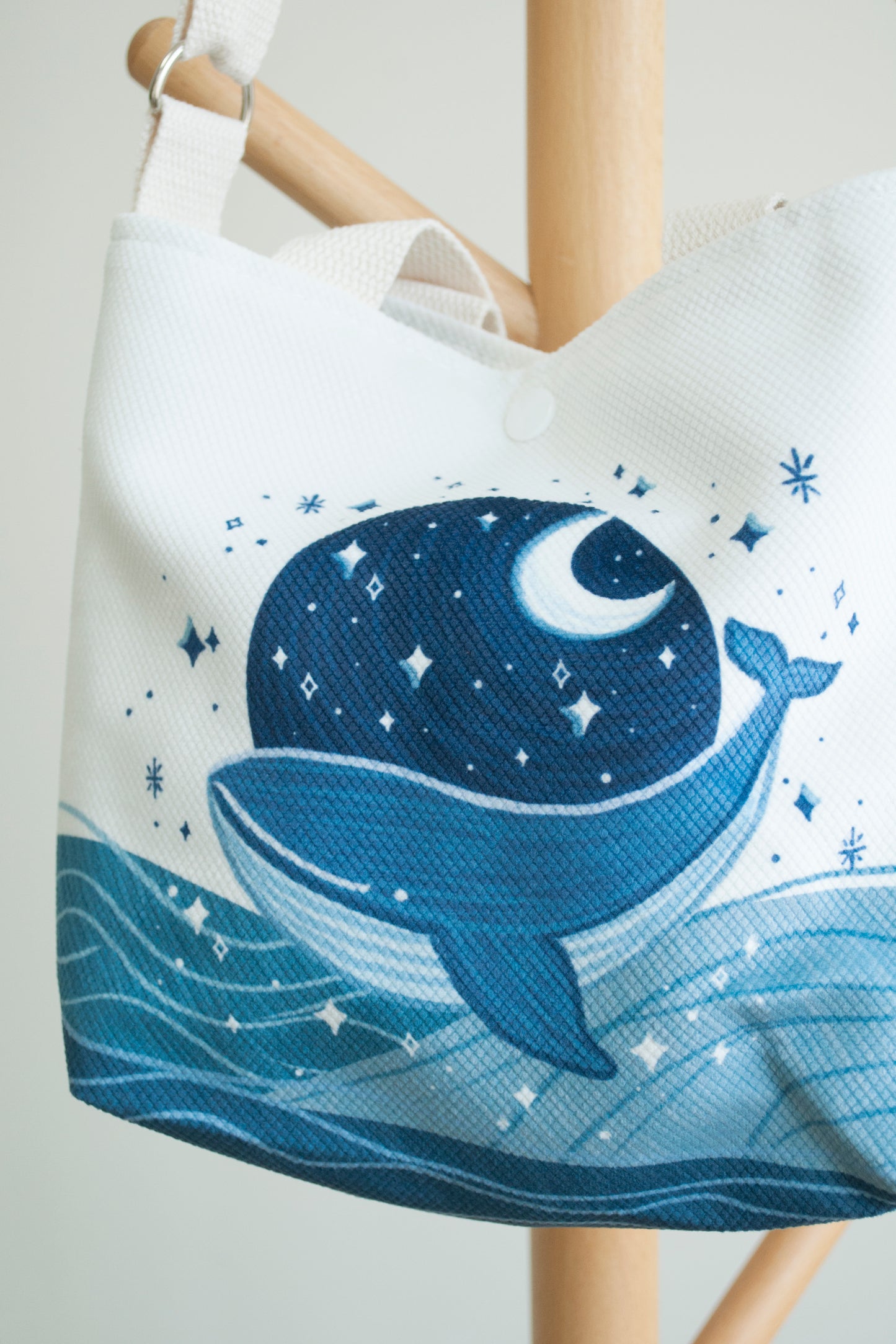 原創雙面設計布袋-鯨魚(一袋兩用)