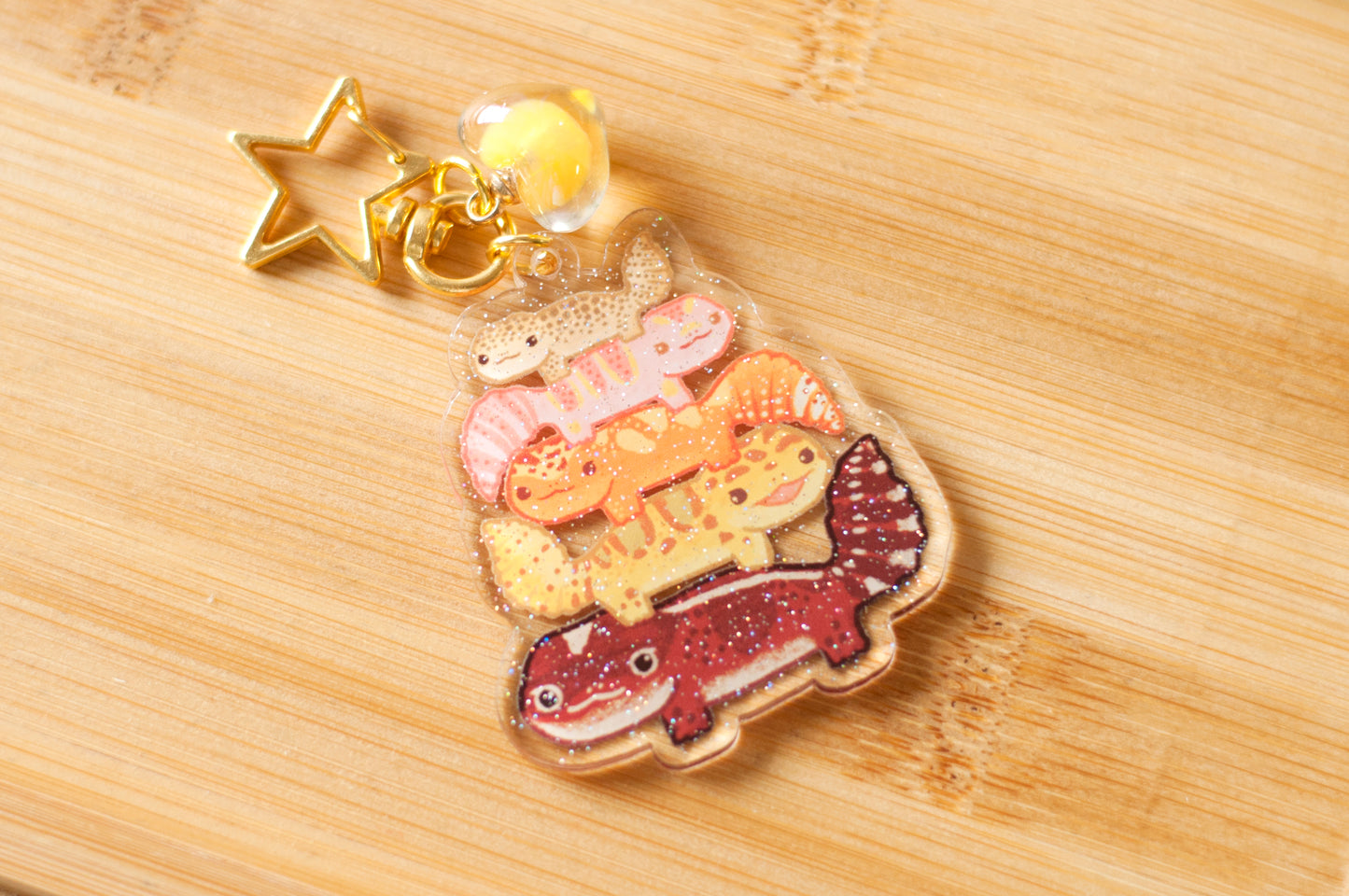 爬蟲守宮鎖匙扣-gecko keychain