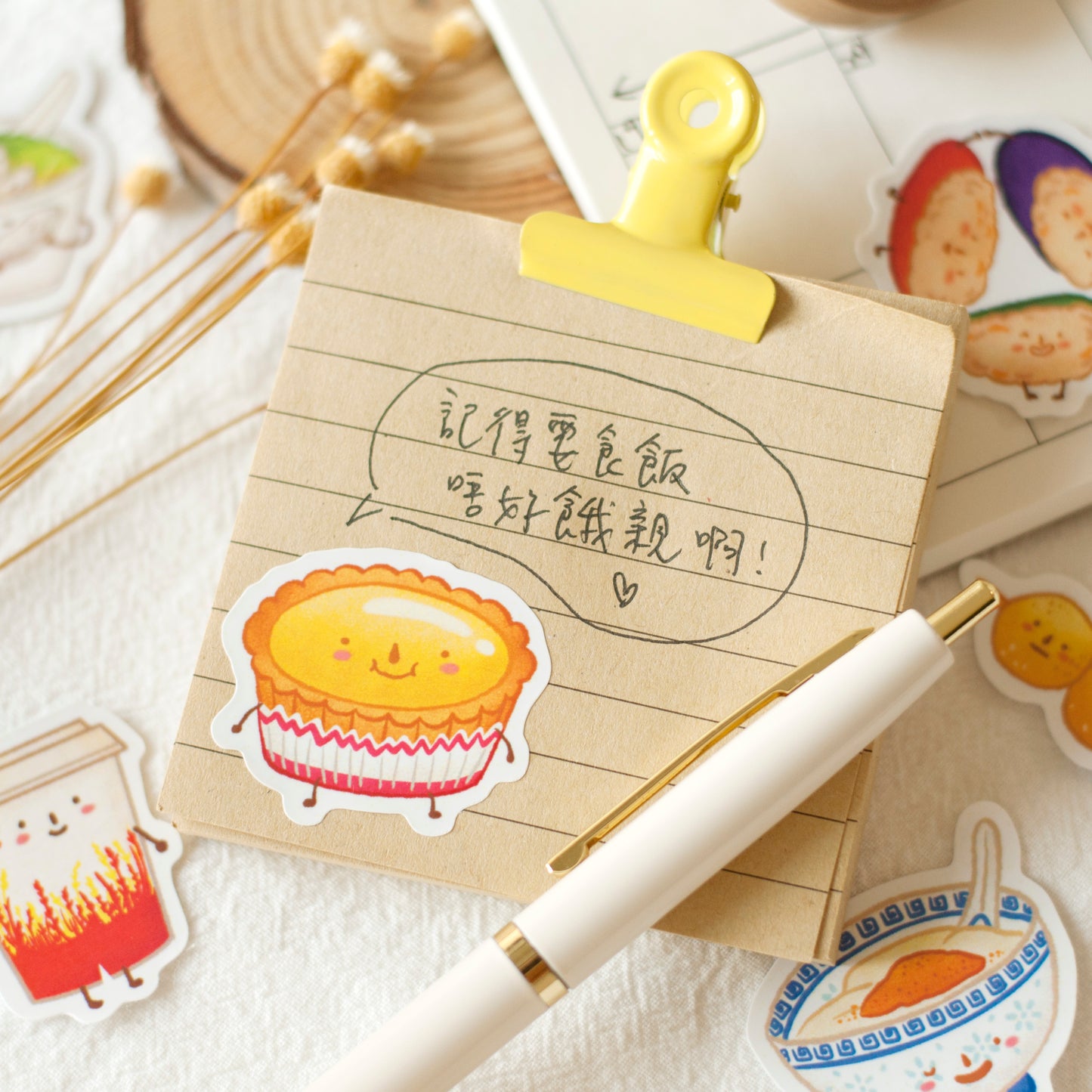 香港特色小食貼紙Hong Kong specialty snacks stickers
