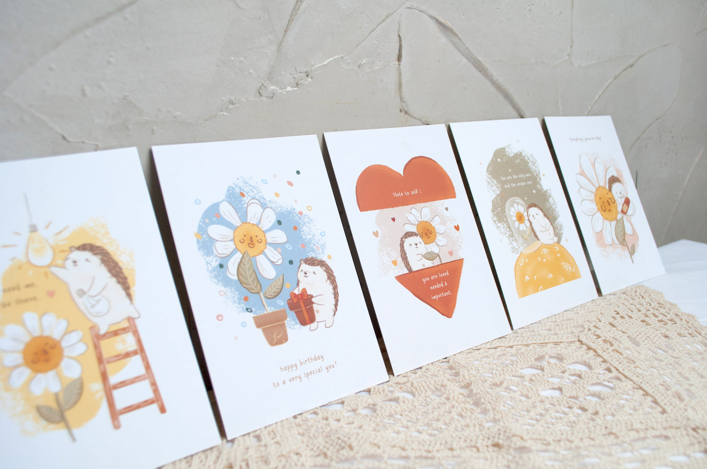 小刺蝟心意卡萬用卡C款- 給最特別的你 you are unique