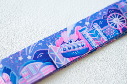 維港夜景行李帶-Hong Kong night view luggage strap