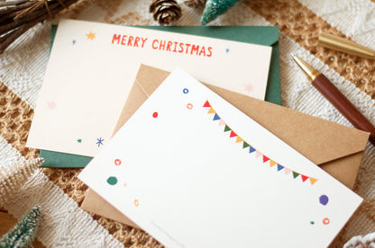 燙金工藝聖誕卡(全套2款)