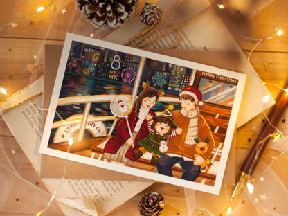 原創香港聖誕卡(全套5款/自選5款)