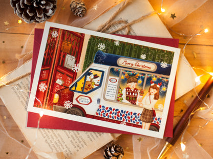 原創香港聖誕卡(全套5款/自選5款)