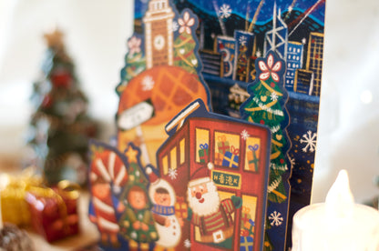 3D立體港式聖誕卡