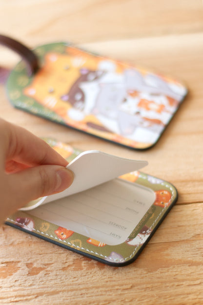 貓貓行李牌 cat luggage tag