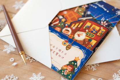 3D立體港式聖誕卡