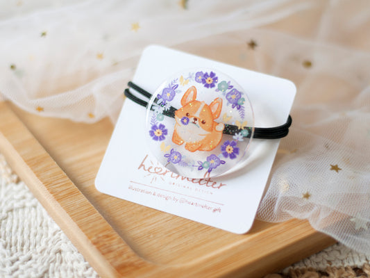 原創設計哥基狗髮圈-Corgi dog hair accessory